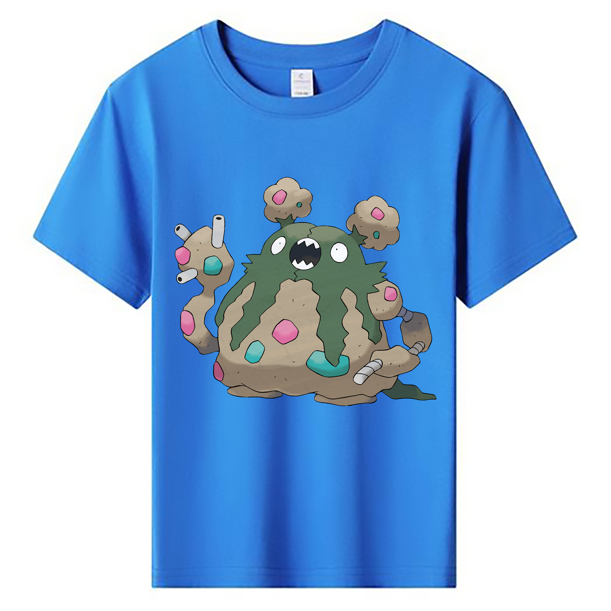 （画像用） ポケットモンスター Pokémon 綿100％キッズTシャツ（フロントプリント）